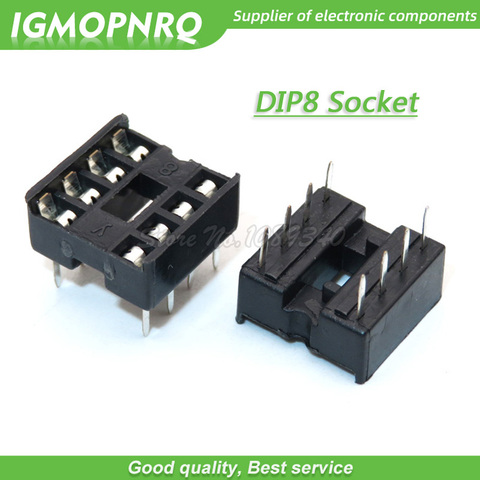 20PCS 8pin DIP IC sockets Adaptor Solder Type 8 pin New Original Free Shipping(FK) ► Photo 1/1