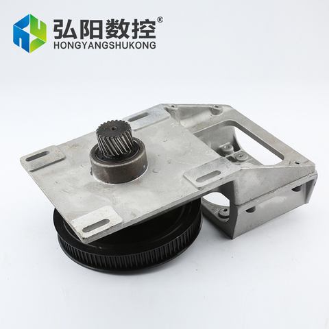 reducer box ration 1: 5 , 1.25M 1.5M gear box for nema34 or 86 stepper motor Integrated Straight helical tooth belt ► Photo 1/6