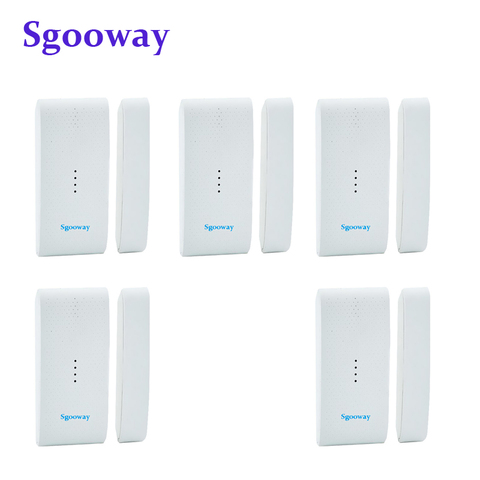 Sgooway 433MHZ Wireless Window Door detector Security Smart Gap Sensor for Home Security WIFI GSM GPRS Alarm system ► Photo 1/6