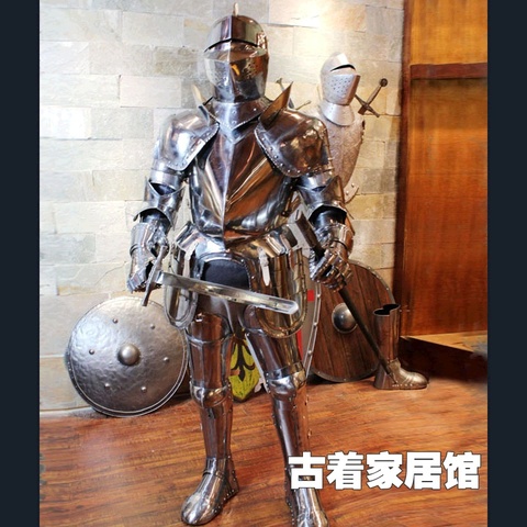 Can the reality cos armor / European medieval knights armor suit / stage props and performances of the bar ► Photo 1/4