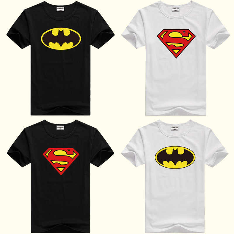 Kids Cartoon T shirt Baby Boys Short Sleeve Batman Summer Tee Tops Blouse 2-7Y 