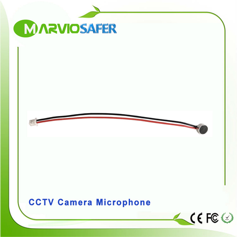 2PCS Audio-in Microphone for CCTV Camera No Need Power version ► Photo 1/1