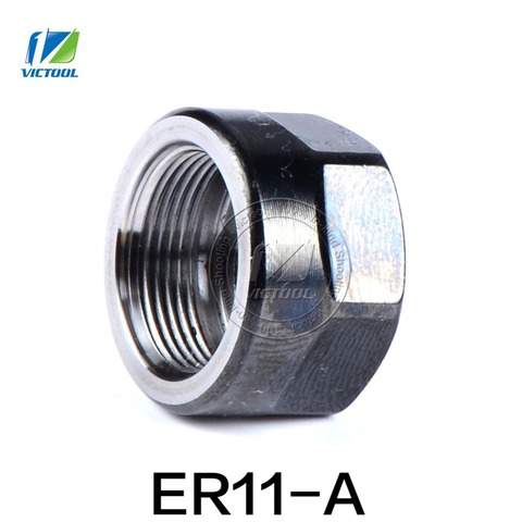 Router Engraving Nuts ER precision A type ER11-A spring collect nut clamping tools ER11-A for CNC milling engraving machine ► Photo 1/6