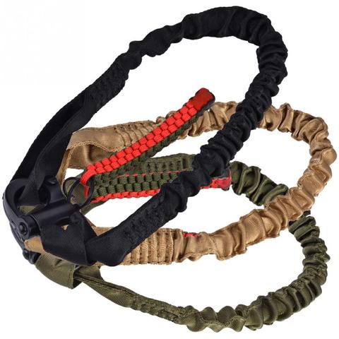 Outdoor Multifunctional Harnesses Safety Belt Lanyard Tactical Single Point Rifle Gun Sling Rope for CS Game Climbing ► Photo 1/1