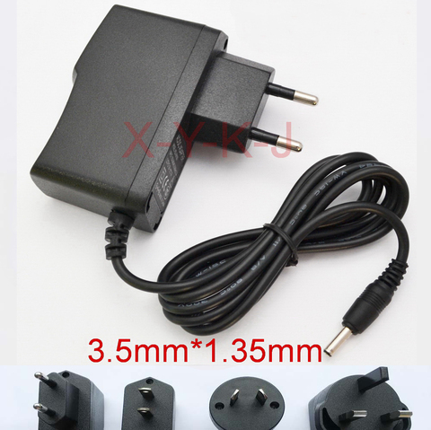 1PCS 5V 1.2A 1.3A 1.4A 1.5A  1.6A  2A  AC 100V-240V Converter Switching power adapter Supply EU US AU UK Plug DC 3.5mm x 1.35mm ► Photo 1/1
