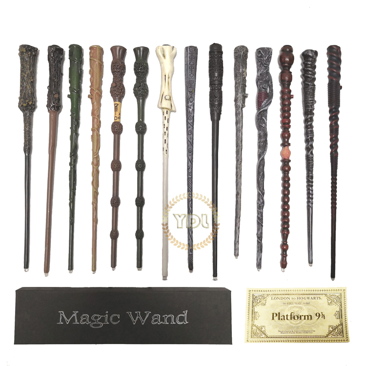 New Harry Potter/Dumbledore/Snape/Hermione/Voldemort/Ron Magic Wand In Gift Box