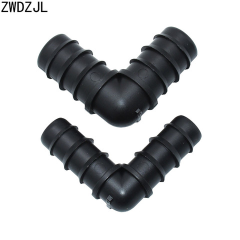 Irrigation 1/2 hose elbow barb 3/4 knee 90 degrees elbow hose repair connection adapter Irrigation System Fittings 4pcs ► Photo 1/6
