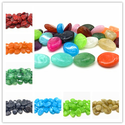 New 10pcs/lot 25mm Water Droplets Acrylic Beads Spacer Loose Beads For Jewelry Making DIY Bracelet Earring ► Photo 1/6