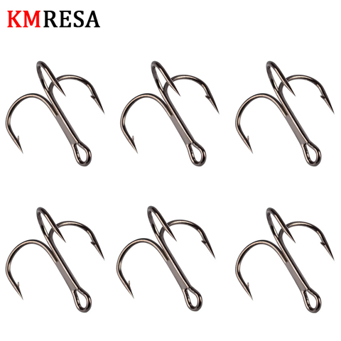 5pcs / lot VMC 3 x strong high carbon steel triple fishing hook type in size 2 # 4 # 6 # 8 # 10 # 12 # 14 # ► Photo 1/6