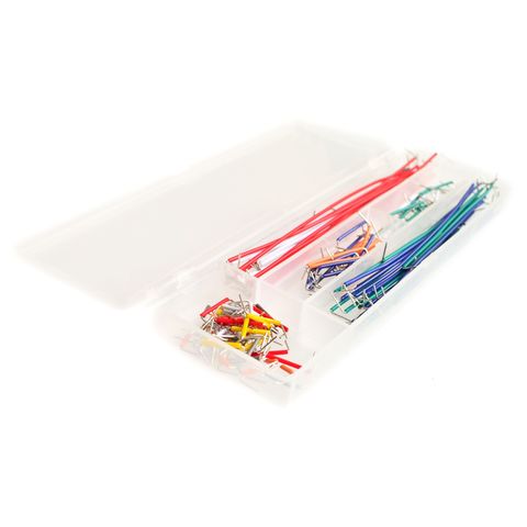 Hot Sell 140 pcs U Shape Solderless Breadboard Jumper Cable Wire Kit Shield For raspberry pi ► Photo 1/3