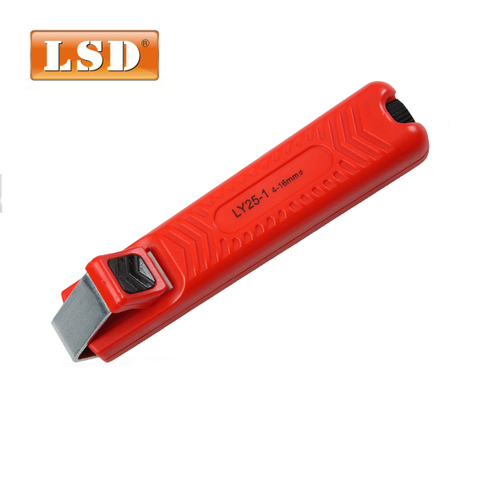 cable knife ly25-1 hand stripping tool wire stripper for stripping 4-16mm PVC,silicone,rubber,PTFE cable electrician stripper ► Photo 1/3