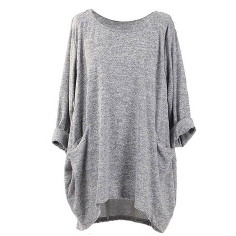 2022 Oversized ZANZEA Sexy Casual One Shoulder Round Neck Long Sleeve Baggy Blouse Women Ladies Party Club Mini Shirts Vestidos ► Photo 1/1