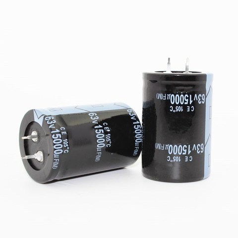 28PCS -2PCS 63V15000uf Electrolytic Capacitor Radial 15000uf 63v 35x50mm ► Photo 1/1