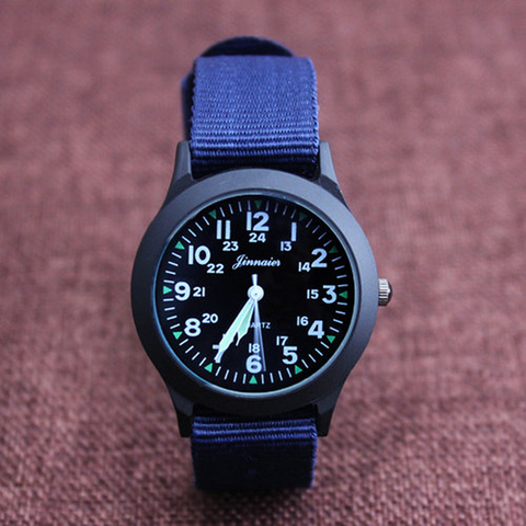 2022 JINNAIER new famous brand men children boys girls fashion cool quartz Saber watches students canvas electronic Wrist watch ► Photo 1/6