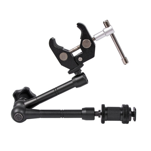 Super Clamp 7/11 inches Adjustable Magic Articulated Arm for Mounting HDMI Monitor LED Light LCD Video Camera Flash Camera DSLR ► Photo 1/6