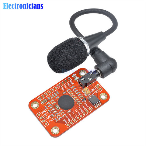 Speed Recognition Voice Recognition Module V3 Compatible with for Arduino Support 80 Kinds of Voice DC 4.4 -5.5 V High Accuracy ► Photo 1/6