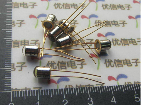 5 pcs 3DU5C Silicon Phototransistor Transistor 2-feet Metal Package ► Photo 1/1