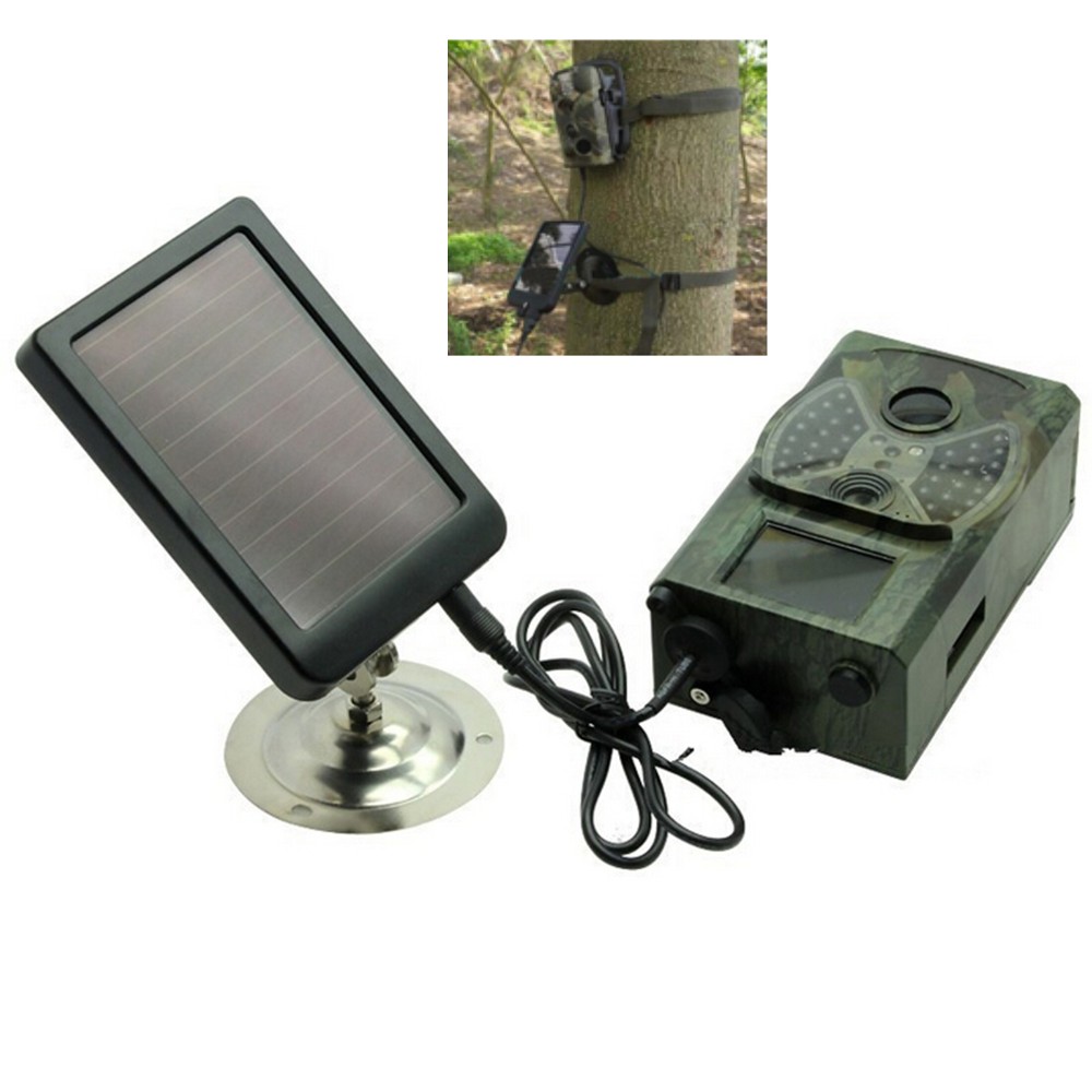 Solar Panel Battery Charger Power For Hunting Trail Game Camera Ltl Acorn SUNTEK 