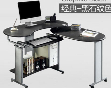 Computer desk.. Double desk corner table table household. Folding mobile environment ► Photo 1/6