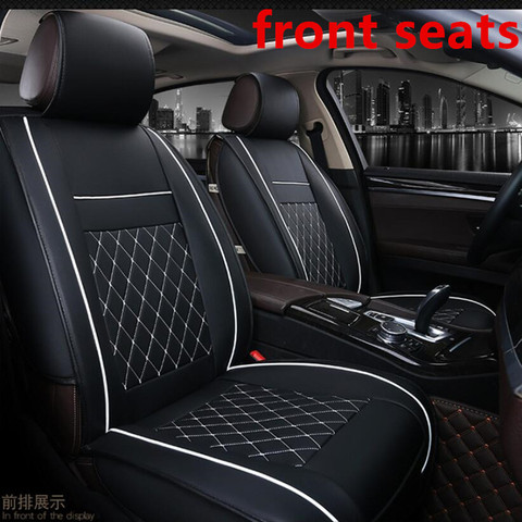 PU Leather Car Seat Cover Full Set Universal Fit Most cars for Toyota Yaris Vitz Hatchback 2006-2011 Toyota Prius C Seat cushion ► Photo 1/1
