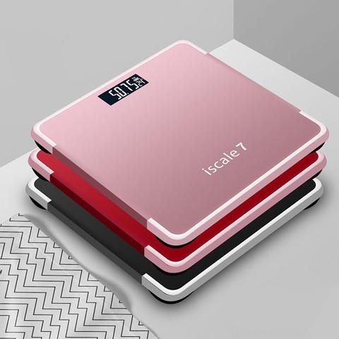 180KG Body Fat Scale Digital Scale Bathroom Floor Body Weight Scale Cooking Weight Balance Electronic Scale LCD Display Smart ► Photo 1/6