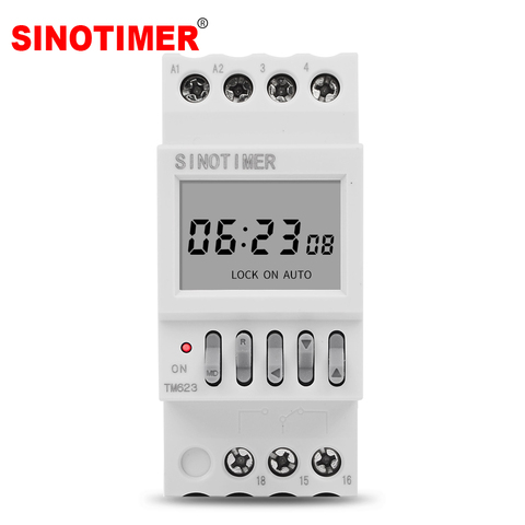 230V Programmable Astronomical Time Switch  with Latitude Display Daily Street Light Controller ► Photo 1/6