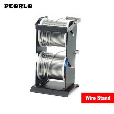 FEORLO SY-227-2 Tin Solder Wire Rack Line Frame Line Seat All Metal Double Tin Wire Rack Welding Wire Bracket Hand Tool Sets ► Photo 1/1