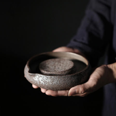 TANGPIN traditional ceramic teapot trivets chinese teapot holder household porcelain tea pot stand ► Photo 1/6