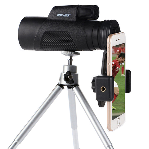 Borwolf 16X50 Monoculars BAK4 Prism FMC Optical Lens High Power Hunting Birdwatching Telescope waterproof night vision ► Photo 1/6