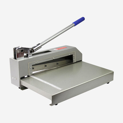 Review and demonstration of Heavy duty paper cutter - cuts over