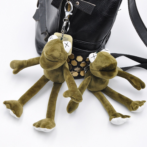 Hot Sale 20cm Plush Toys Long legs frogs Doll Stuffed Animal Kermit Toy Drop shipping Holiday keychain Gifts ► Photo 1/6