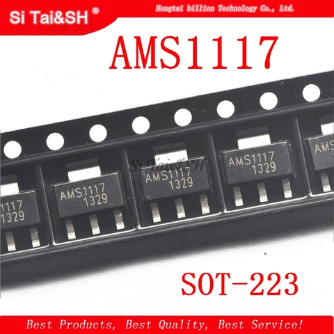 (10piece)  Original AMS1117-3.3 AMS1117 3.3V 1A SOT-223 Chipset ► Photo 1/1