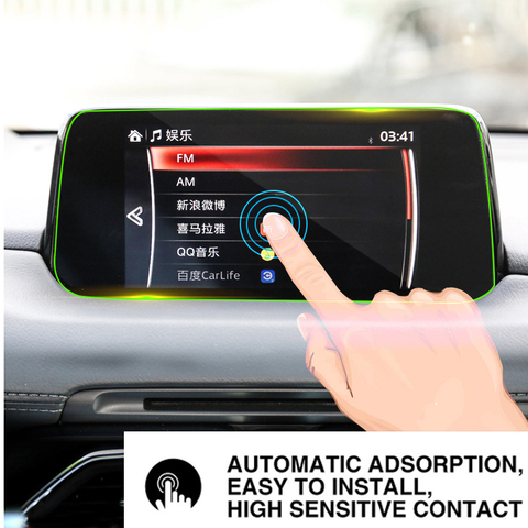 For Mazda CX-5 CX5 CX 5 CX8 2017 2022 Tempered Glass Car Navigation Screen Protector Touch Display Screen film Anti Scratch ► Photo 1/6