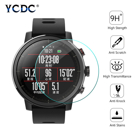 Universal Tempered Glass For Round Watch Protective Film For Smart Watch Screen Protector Diameter 27mm 30mm 32mm 34mm 36-46mm ► Photo 1/6