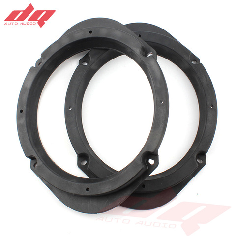 2 PCs Car Speaker Spacer 6.5'' for Mazda M3 M5 M6 M8 Car Audio Horn Refit Rings Mat Mount Adapter Stereo Install Black Solid ► Photo 1/6