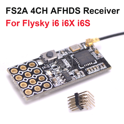 New Arrival FS2A 4CH AFHDS 2A Mini Compatible Receiver PWM Output for Flysky i6 i6X i6S / FS-i6 FS-i6X FS-i6S Transmitter ► Photo 1/5