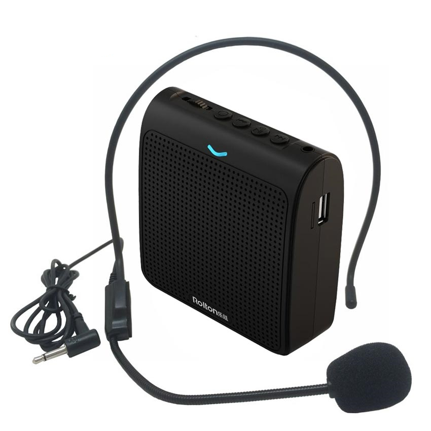 Portable Voice Amplifier Booster Loudspeaker Microphone Speaker Megaphone Guide 