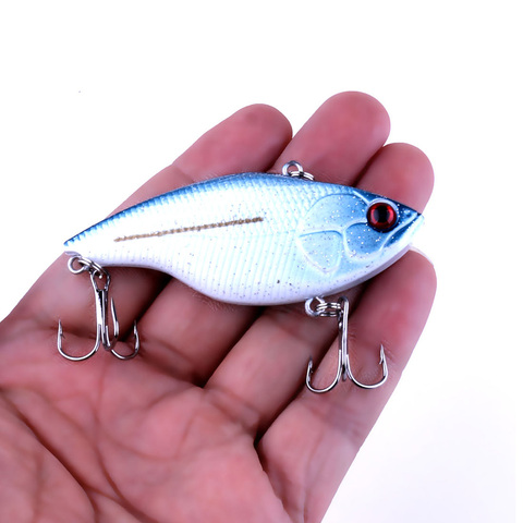 HENGJIA 1pcs 7.5cm 18.6g Hard VIB Fishing lures Sinking Crankbait Fishing Tackle Diving Swivel Jig Wobbler Lure ► Photo 1/1