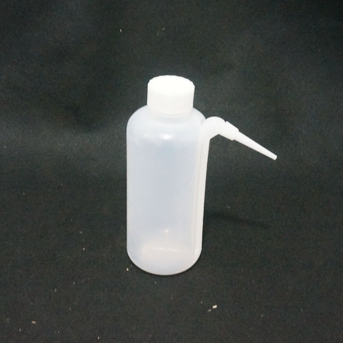 Plastic Tattoo Unitary Wash Rinse Squeeze Biodiesel Bottle Lab 500ml with red cover ► Photo 1/5