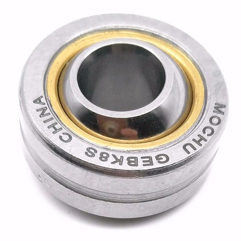 1PIECE MOCHU GEBK8S 8X22X12X9 PB8 PB-8 GEBK PB Radial Shaft Spherical Plain Bearings With Self-lubrication ► Photo 1/6