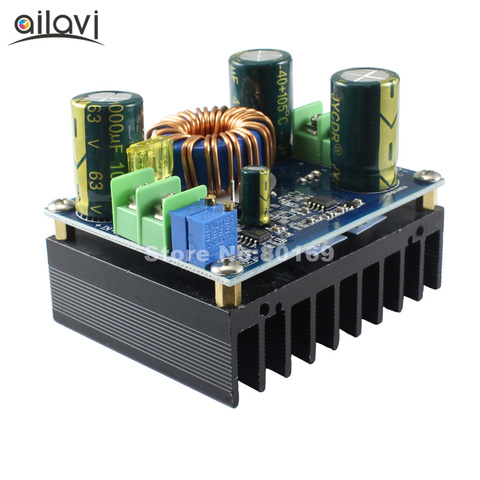 600W DC-DC Adjustable Boost Converter 8V-60V to 12V-80V 12A Power Supply Board Step-Up Voltage Module ► Photo 1/1