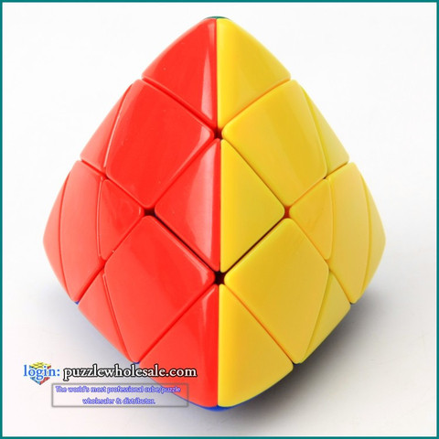 Shengshou Mastermorphix Master Pyramorphix Magic Cube Rice Dumpling Cube Color Stickerless cubos magicos puzzles ► Photo 1/6