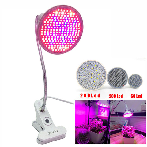 60 126 200 Led Grow Light bulb 360 Flexible Lamp Holder Clip for Plant Flower vegetable Growing Indoor greenhouse hydroponics ► Photo 1/6