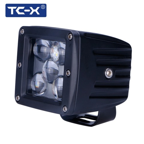 TC-X 5D LED Spot PTF tumanki Light for Auto 6000k Long Distance 12/24V Vehicle SUV Motorcycle Offroads Truck Work Light External ► Photo 1/6