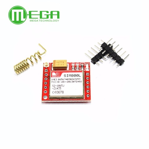 Smallest SIM800L GPRS GSM Module MicroSIM Card Core BOard Quad-band TTL Serial Port ► Photo 1/1