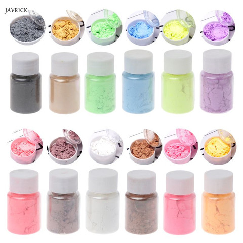 Pearlescent Mica Pigment Powder Rainbow UV Resin Epoxy Craft DIY Jewelry Making ► Photo 1/6