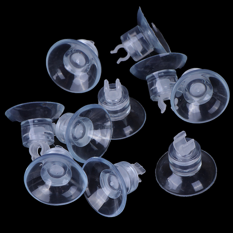 10pcs Aquarium Sucker Suction Cup For 4mm Air Line Pipe Tube Wire Holder Used Sucker For Glass Surface Fish Supples ► Photo 1/6