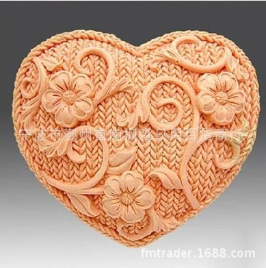 sweet heart 3D silicone soap molds fondant cake chocolate molds for the kitchen cake decorating Sugarcraft FM177 ► Photo 1/3