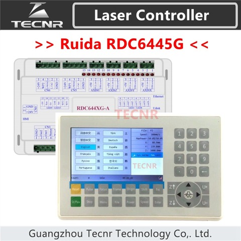 TECNR Ruida RDC6445 RDC6445G laser machine controller for co2 laser engraving cutting machine upgrade RDC6442 RDC6442G ► Photo 1/4