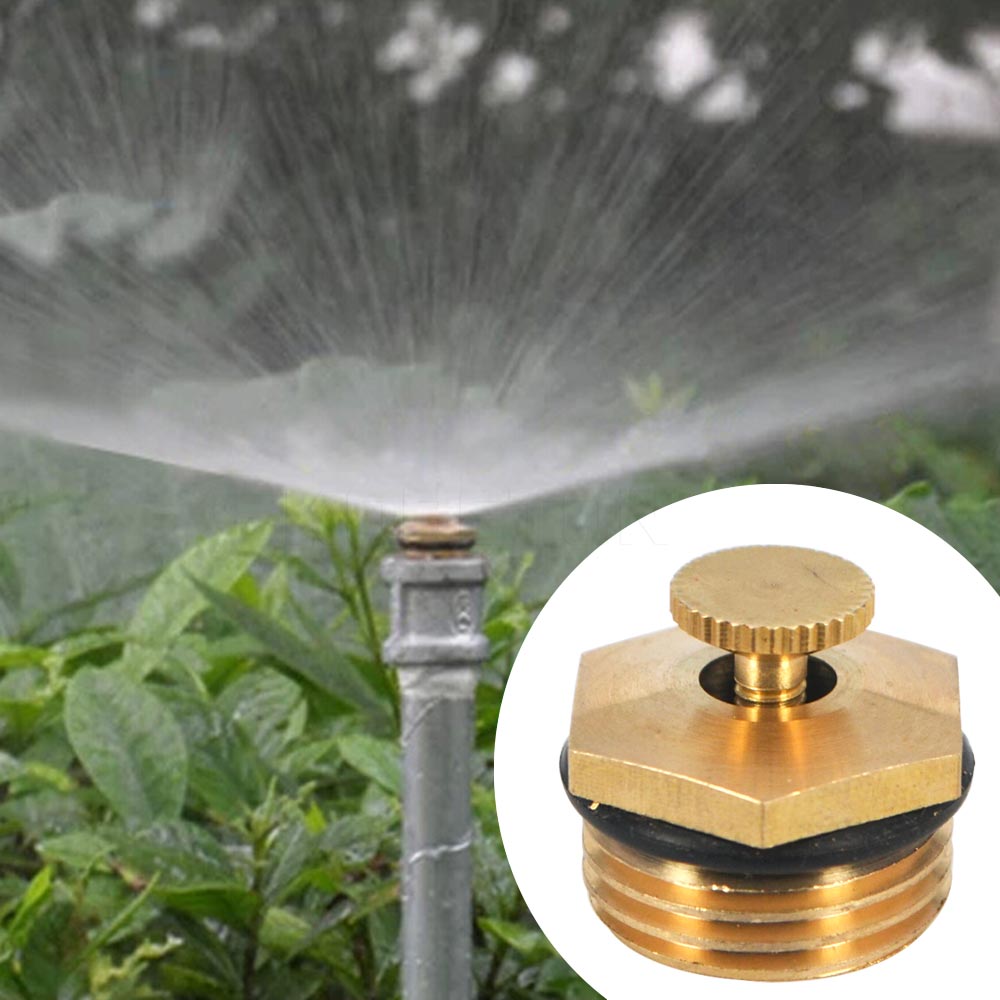 5Pcs /2in Male Thread Garden Water Sprinkler Watering Spray Head Irrigation 